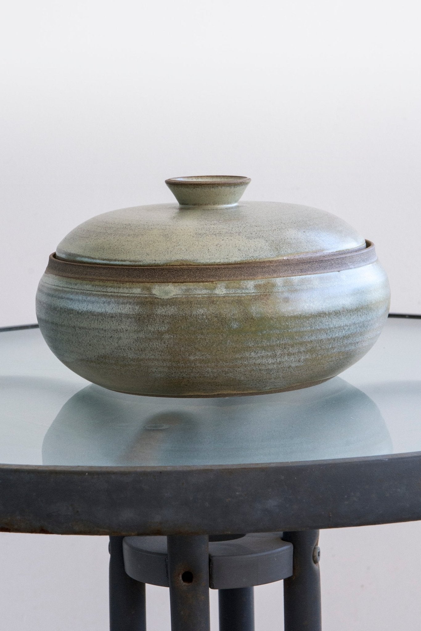 Artisan Stoneware Casserole Dish with Lid - RAMIREZ ZANOTTY- Casserole Dish