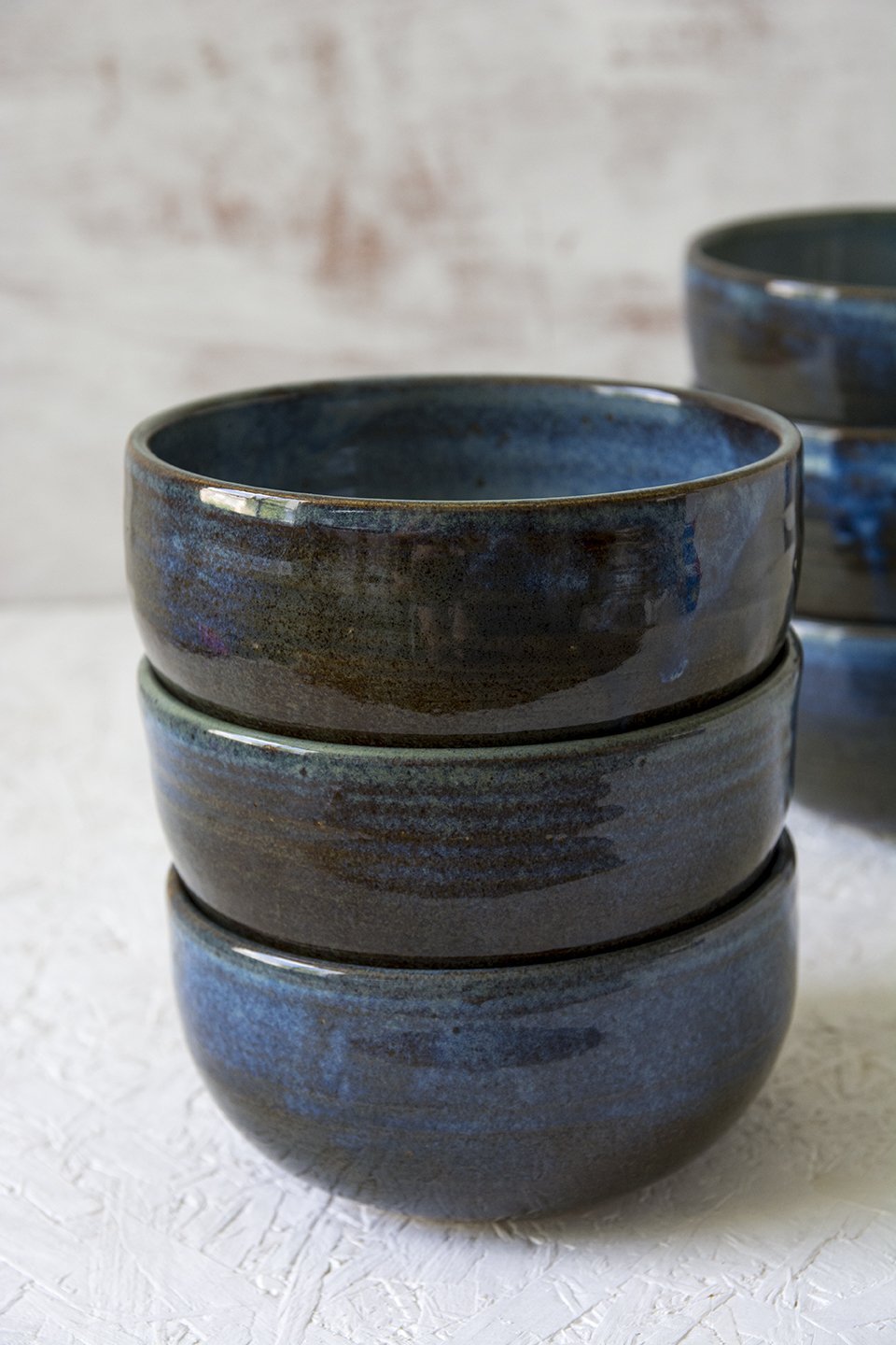 Blue Ceramic Soup Bowl - RAMIREZ ZANOTTY - Bowl