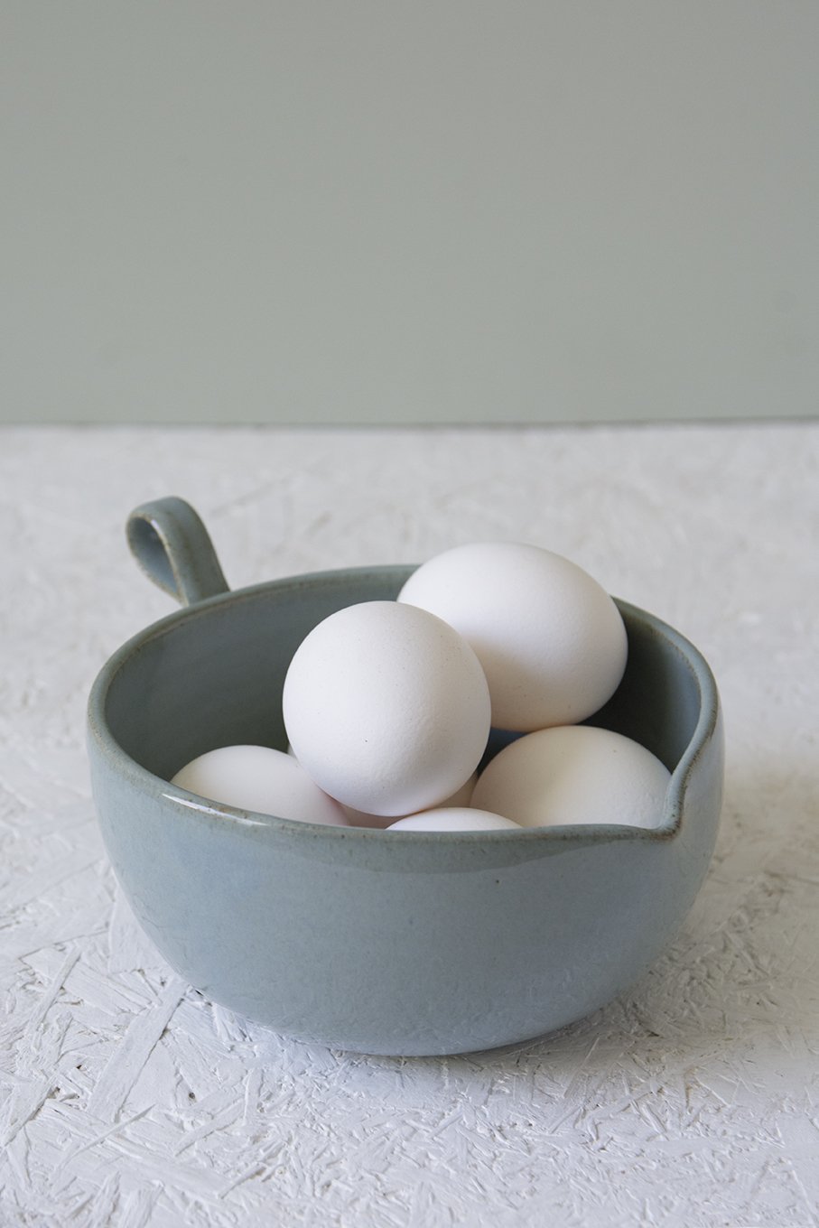 Light Blue Ceramic Batter Bowl - RAMIREZ ZANOTTY - Bowl