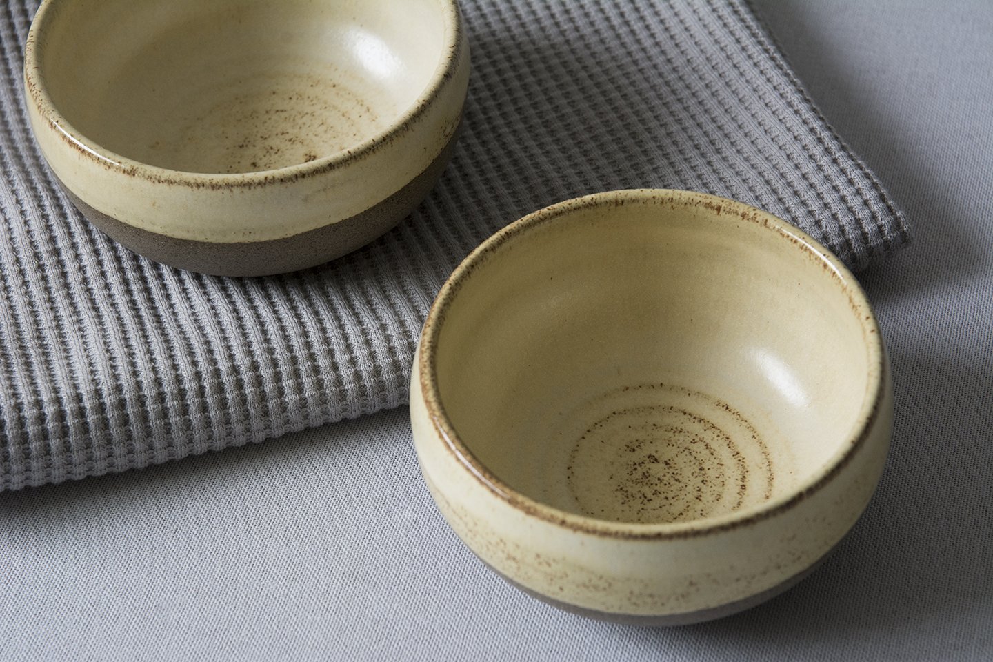 Mini Yellow Pottery Serving Bowls - RAMIREZ ZANOTTY - Bowl