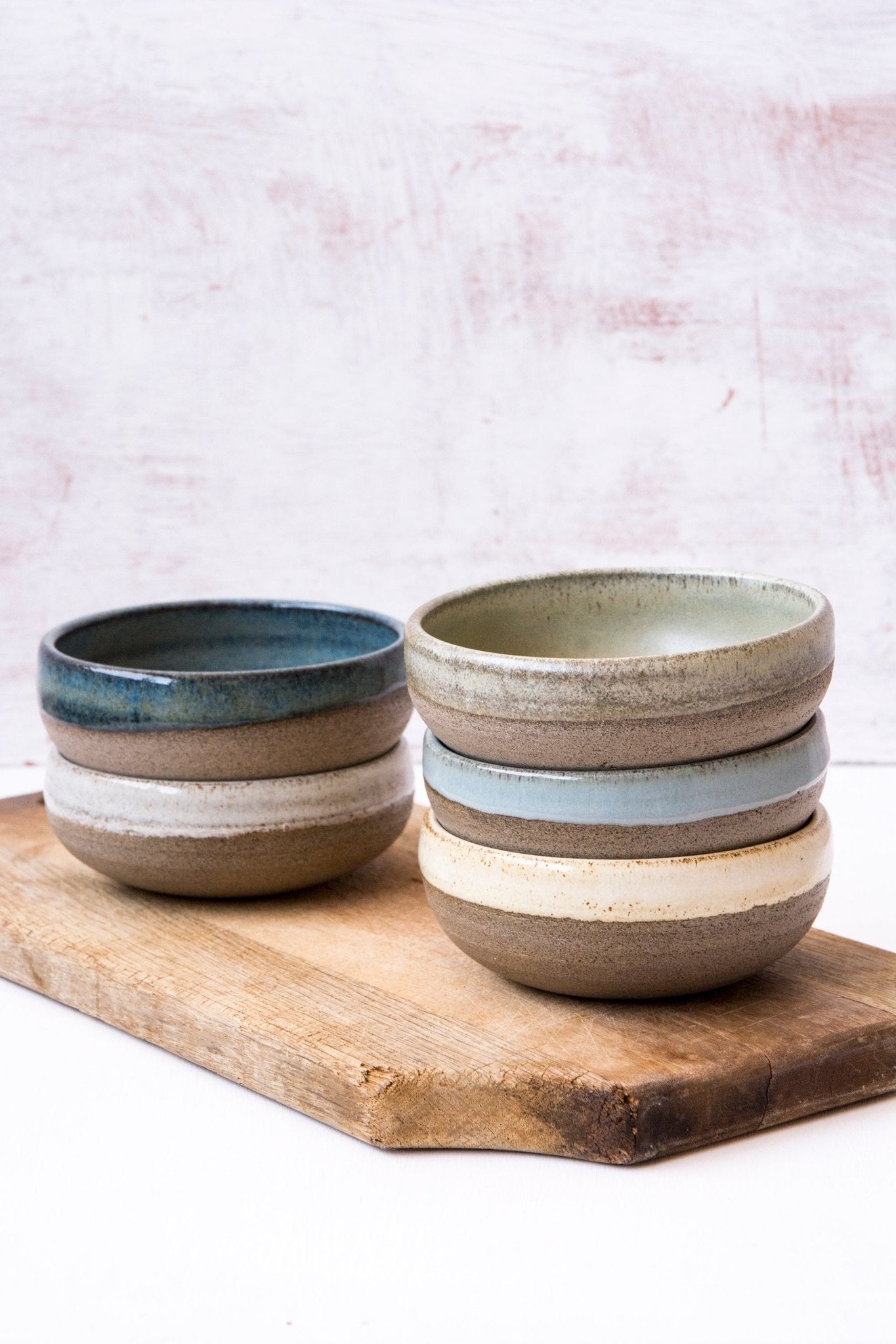 Handcrafted Pottery Rustic Small Snack Bowls - RAMIREZ ZANOTTY- Bowl