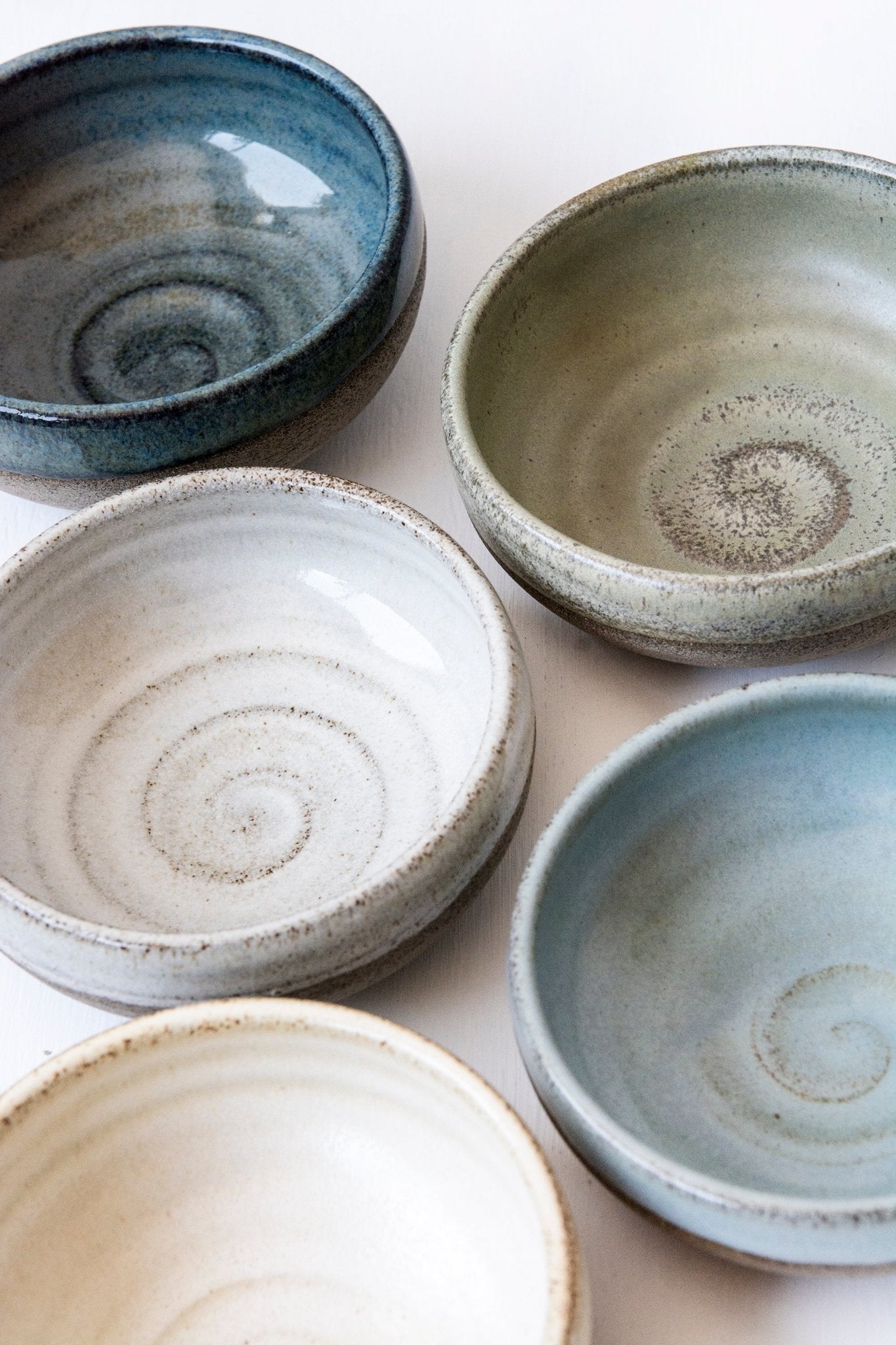 Handcrafted Pottery Rustic Small Snack Bowls - RAMIREZ ZANOTTY- Bowl