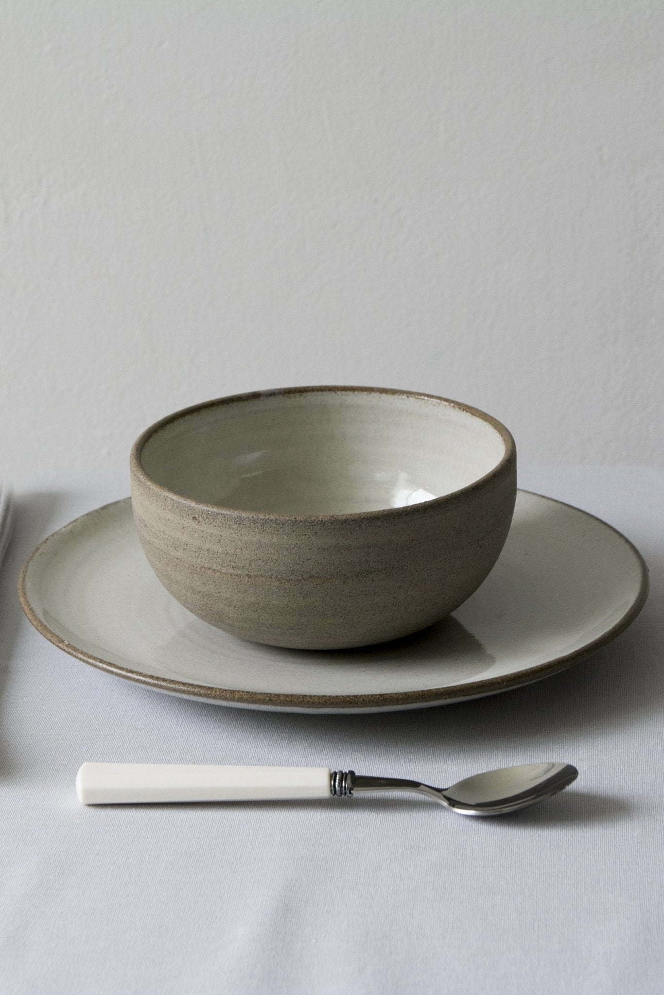 Pottery Dinnerware, Main Course and a Soup Bowl - RAMIREZ ZANOTTY- plates