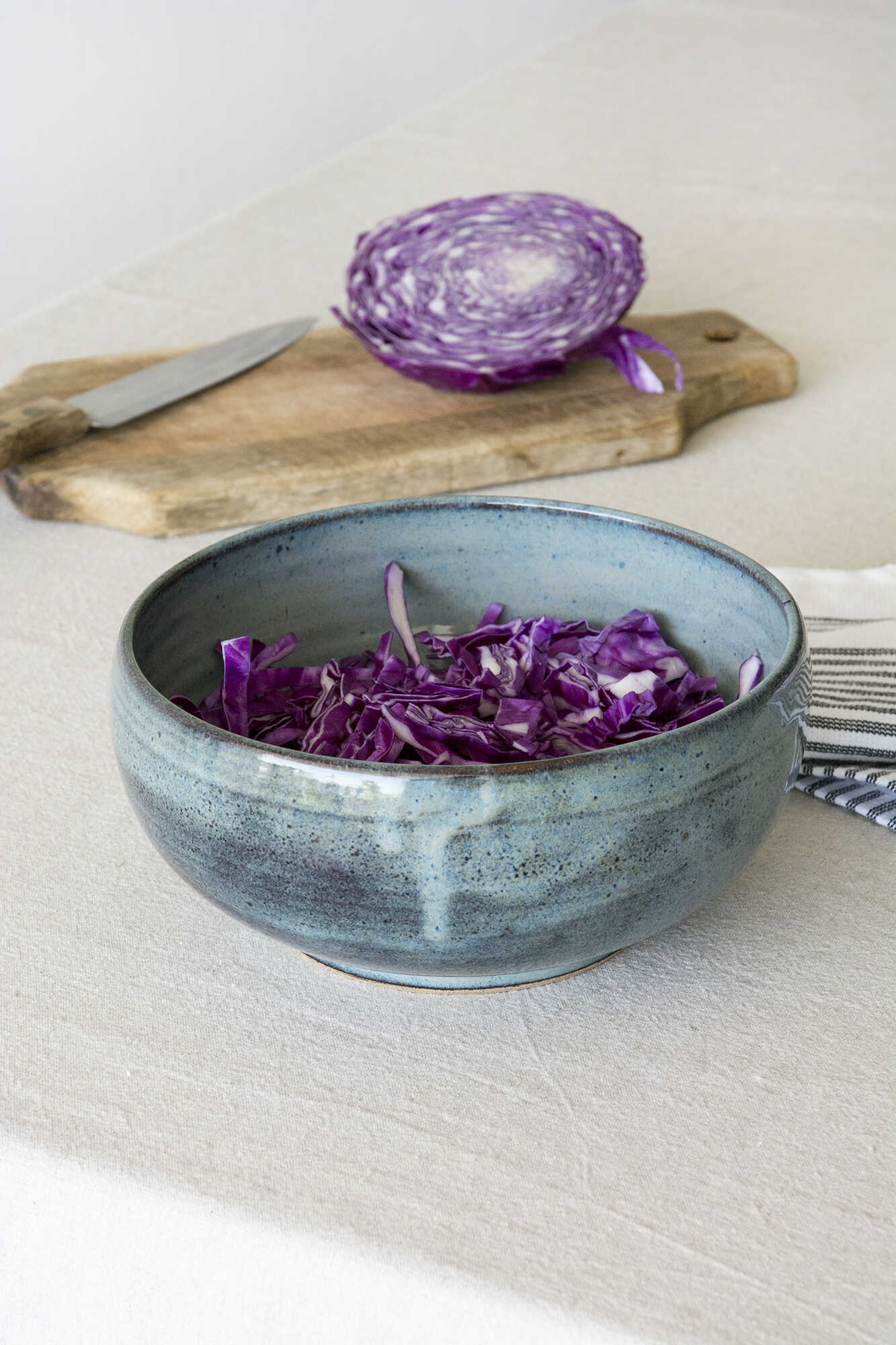 Rustic Ceramic Serving Bowl - RAMIREZ ZANOTTY- Bowl