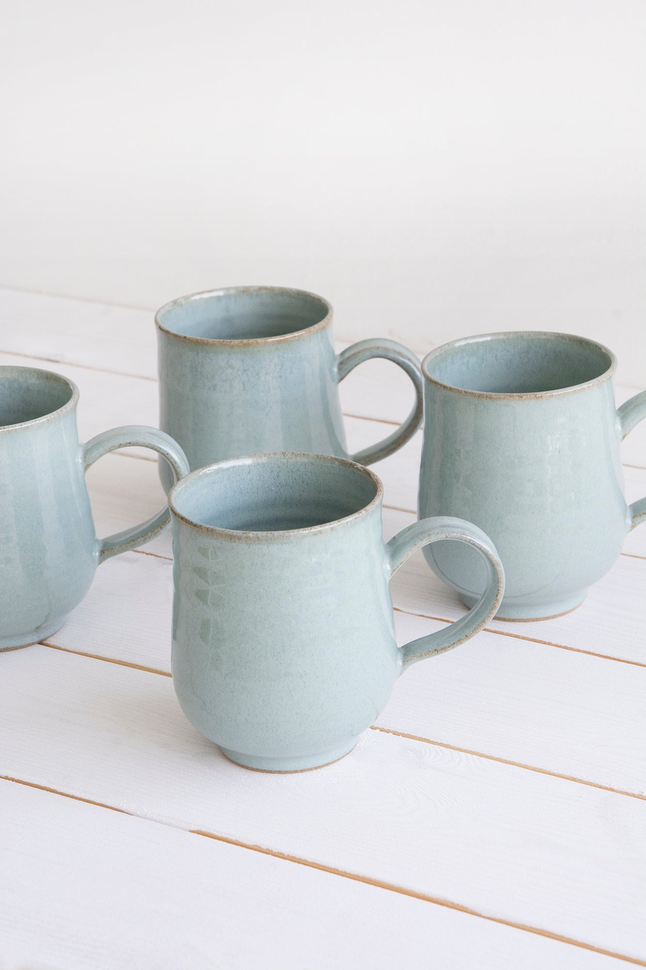 Slate Blue Pottery Coffee Mug, 14 fl oz - RAMIREZ ZANOTTY- Mug