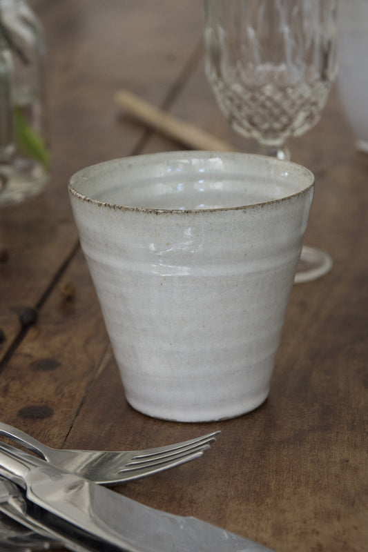 White Tumblers, 10 fl. oz / 300 ml - RAMIREZ ZANOTTY- Mugs and Cups