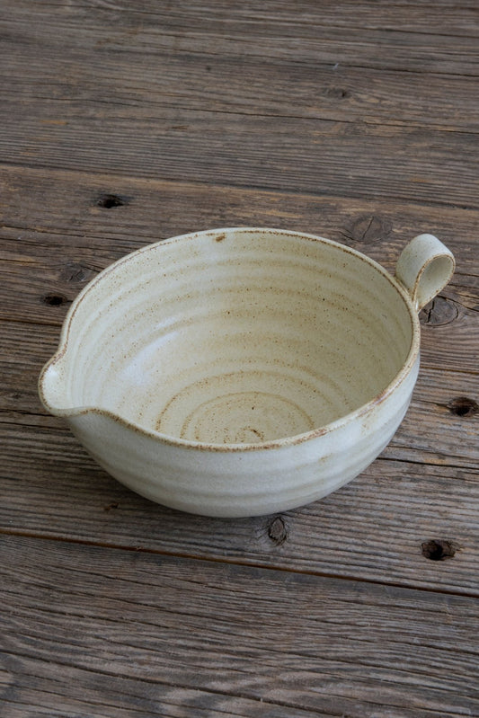 Yellow Pottery Mixing Bowl - RAMIREZ ZANOTTY- Bowl
